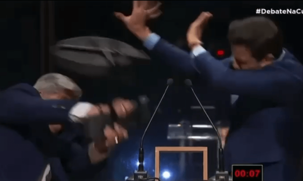 Datena confessa arrependimento de jogar cadeirada em Pablo&nbsp;Marçal