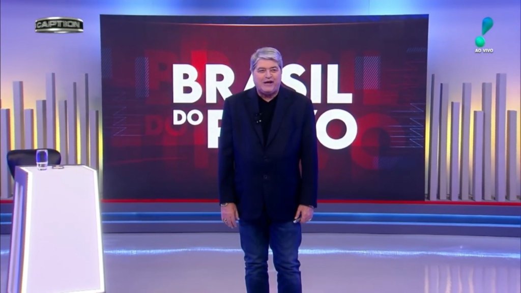Datena estreia na RedeTV com o&nbsp;#BrasilDoPovo
