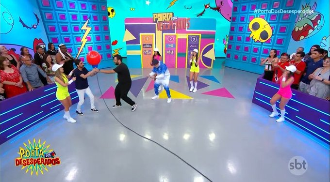 Sergio Mallandro estreia na #PortaDosDesesperados