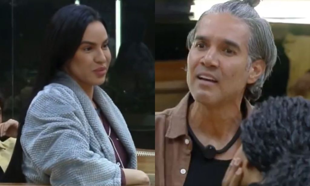 Tàmires “não deita” para Fernando durante treta da sede por causa sujeira e da bagunça na cozinha