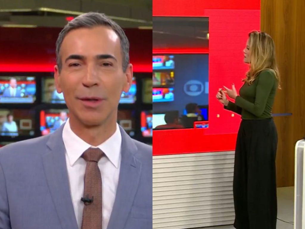 César Tralli se despede do Edição das&nbsp;18h