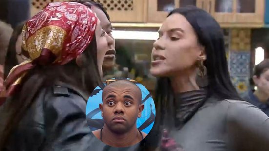 Martina afronta Tàmires durante discussão dizendo que ela só estava ali devido ao ex-bbb Davi, ex-ficante&nbsp;dela