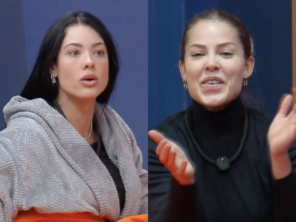 Rayane e Saory trocaram ofensas durante briga que começou por causa de uma&nbsp;coberta