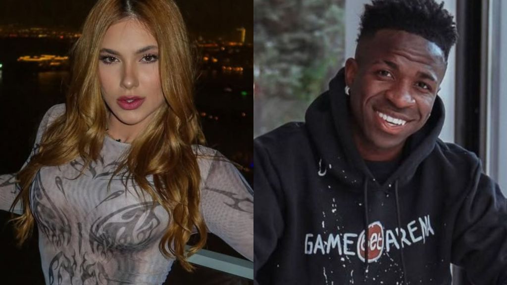  Virginia e Vinícius Jr. foram flagrados deixando o luxuoso iate na&nbsp;Espanha