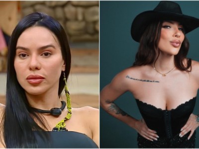 Tàmires foi quem jogou primeiro bebida em Martina, que revidou durante festa em&nbsp;#AFazenda17