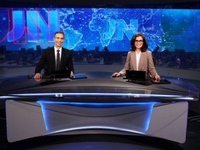 Globo lança chamada destacando estreia de César Tralli como novo titular do #JN e anúncio de série&nbsp;especial