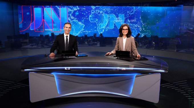 Globo lança chamada destacando estreia de César Tralli como novo titular do #JN e anúncio de série especial