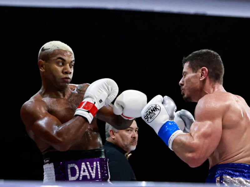 Locutor de luta diz que Davi “Já tentou ser médico, advogado, e agora vai tentar ser&nbsp;lutador”