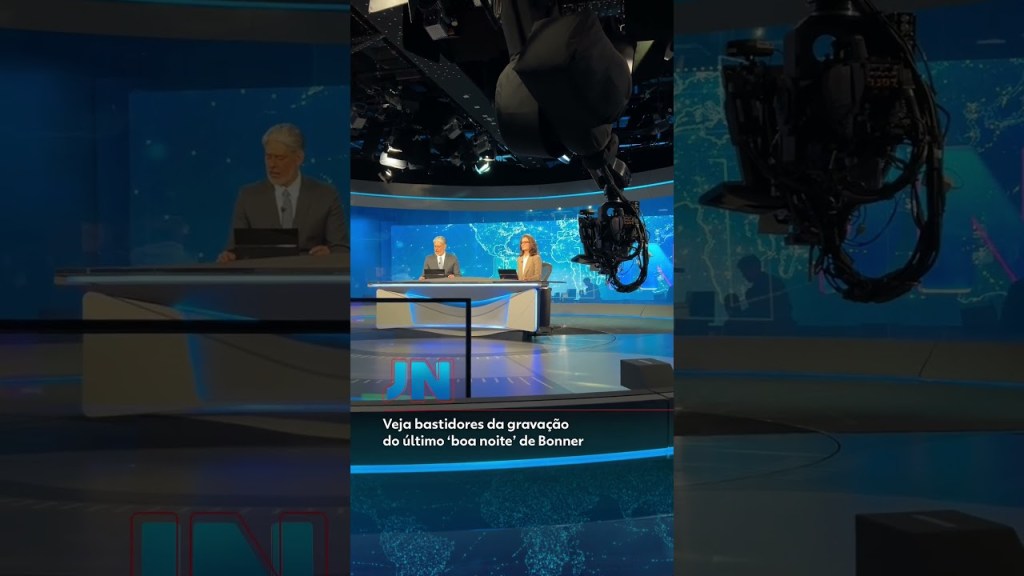 Veja bastidores da gravação do último ‘Boa Noite’ de&nbsp;Bonner