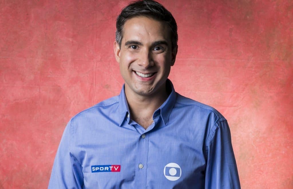 Narrador Gustavo Villani posta vídeo da narração sobre o feito histórico de Lucas Pinheiro Braathen nos Jogos de Inverno.