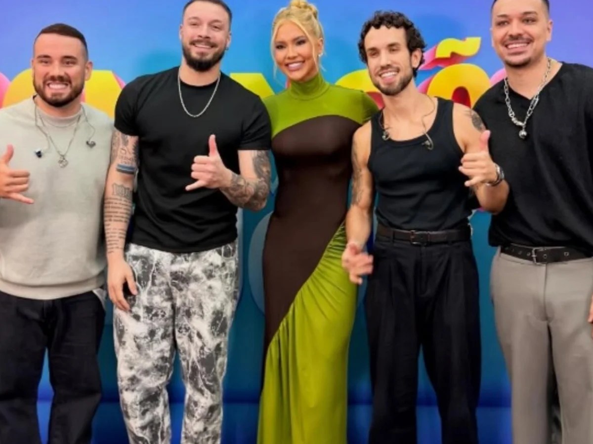 Vocalista do Grupo Chocolate reage sua participação no Domingão: “Não tem&nbsp;palavras”