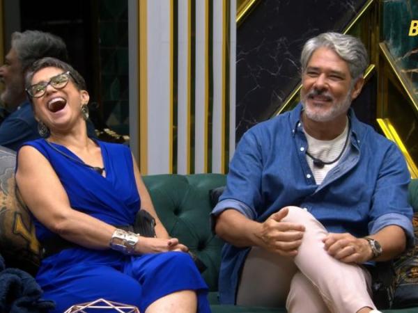 Sandra Annenberg e Bonner entram na casa do BBB26 para divulgar estreia do Globo&nbsp;Repórter