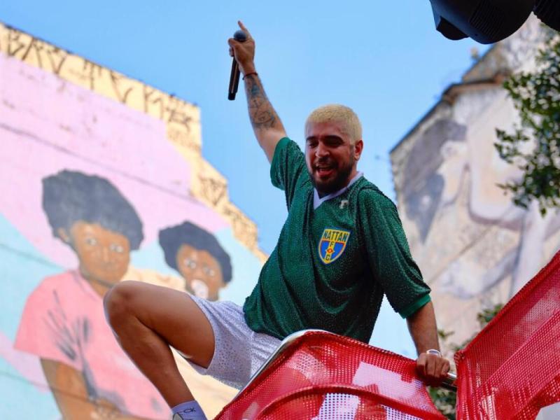Nattan ousa ao sair de local de show de carnaval em Belo&nbsp;Horizonte