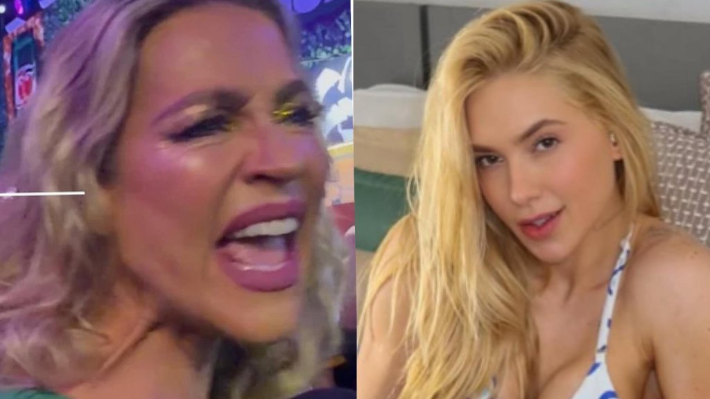 Veja reação de Luana Piovani quando repórter falou nome de Virginia