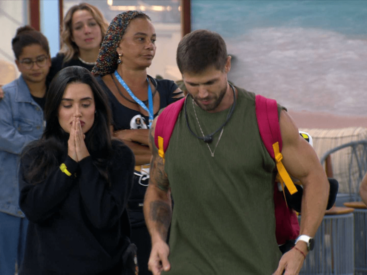 Confira a reação dos brothers com a eliminação do Jonas do&nbsp;#BBB26