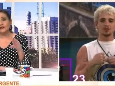 Sônia Abrão comemora volta de Juliano Floss no #BBB26 ao iniciar seu programa na RedeTV! ao som de “Ilha”, de Marina&nbsp;Sena