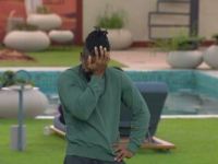 Leandro Boneco chora depois de voltar do Paredão do&nbsp;BBB26