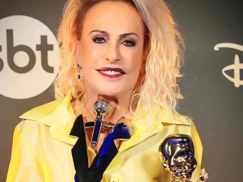 Ana Maria Braga recebe prêmio especial “Pela Sua História” em reconhecimento à sua trajetória na Televisão&nbsp;#TroféuImprensa