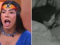 Marciele assiste o beijo entre Jordana e Jonas e se choca: “Eu tô&nbsp;passada”