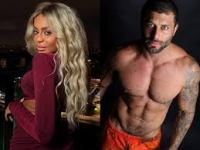 Portal LeoDias flagra Cariúcha e o modelo Jesus Luz juntos no carro da apresentadora  