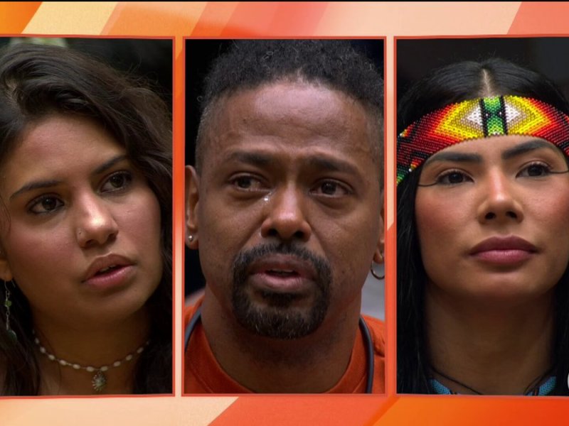 Confira o momento em que Tadeu anuncia que Marciele foi eliminada do&nbsp;#BBB26