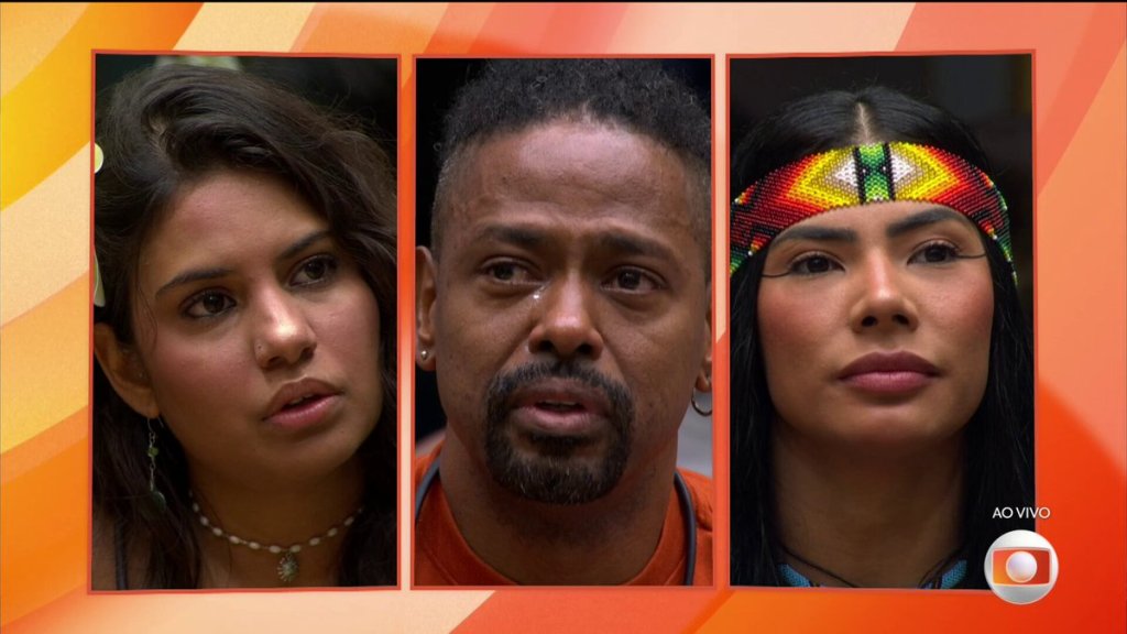 Confira o momento em que Tadeu anuncia que Marciele foi eliminada do&nbsp;#BBB26