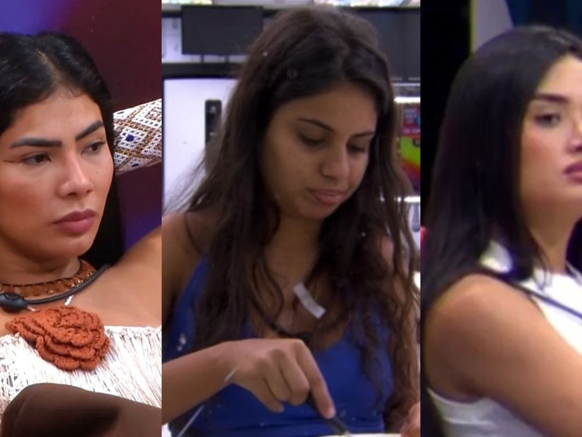 Jordana, Gabriela e Marciele comemoram no quarto #BBB26 após eliminação de&nbsp;Samira