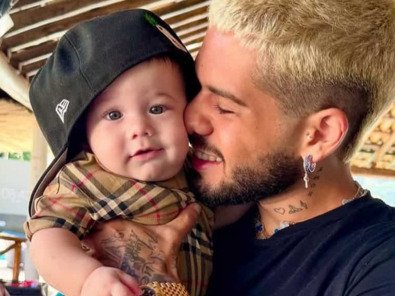 Filho de Zé Felipe, José Leonardo, encanta ao mostrar como cumprimentar homens e&nbsp;mulheres