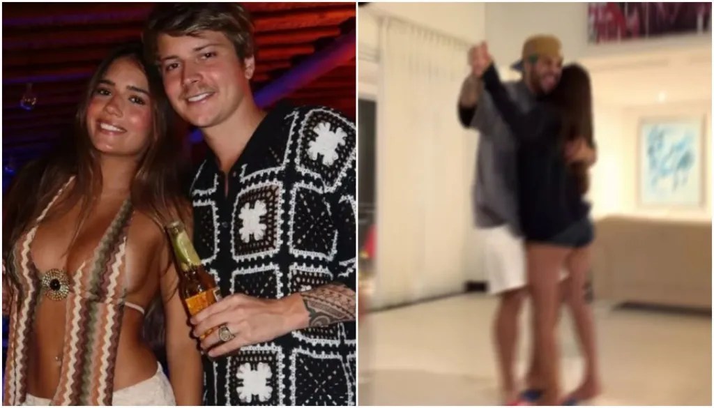 Influenciador se assusta ao descobrir que sua ex-namorada estava dançando com Zé&nbsp;Felipe