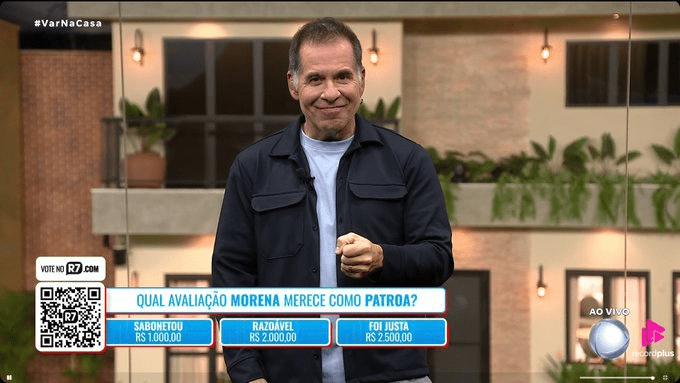Leandro Hassum lê “bronca” após errar o nome do serviço de streaming Disney+, chamando-o de “Disney Play” durante ‘A Casa do&nbsp;Patrão’