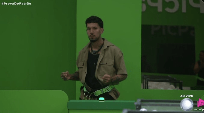 Luis Fellipe vence a #ProvaDoPatrão e volta ao comando da #CasaDoPatrão 