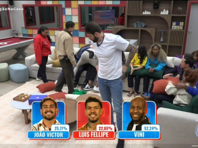 Luis Fellipe foi o quarto eliminado da&nbsp;#CasaDoPatrão