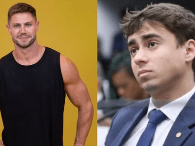 Jonas Sulzbach volta seguir Nikolas Ferreira no&nbsp;Instagram
