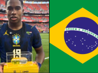 Endrick é escolhido o craque da partida entre Brasil e&nbsp;Egito