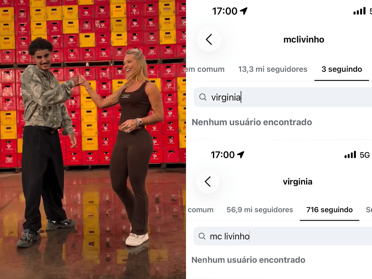 Virginia Fonseca e MC Livinho deixam de se seguir e apagam vídeo de&nbsp;colaboração