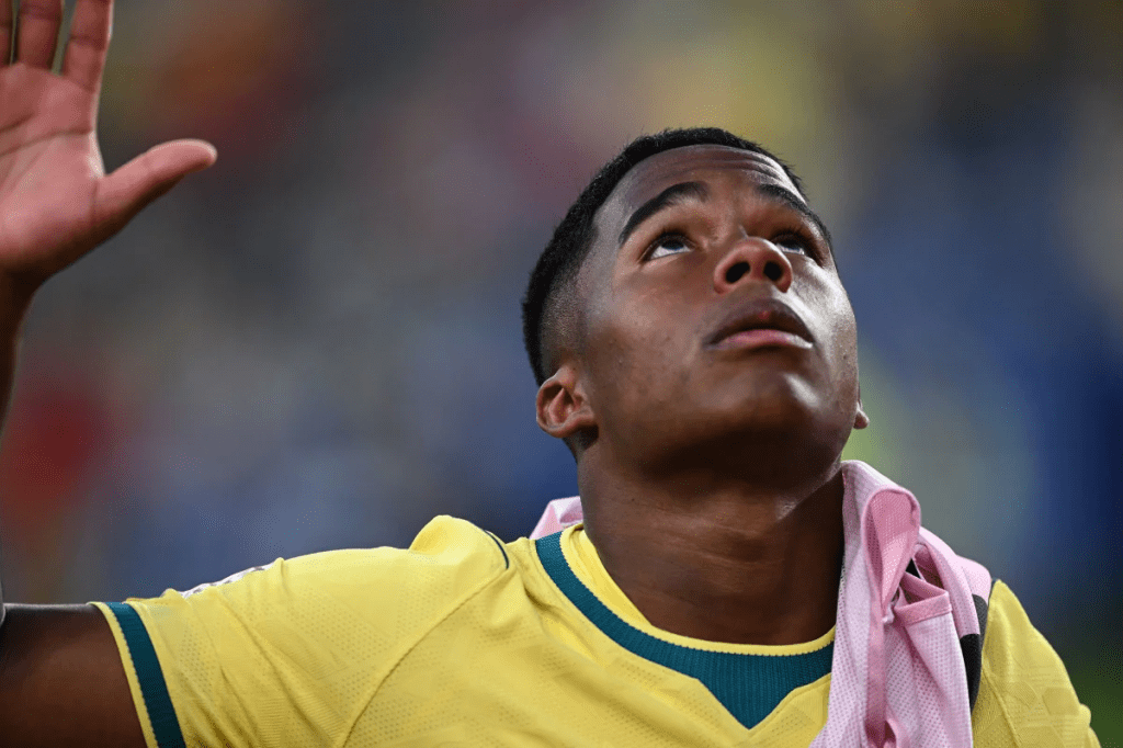 Endrick faz um post de agradecimento após estreia do Brasil na&nbsp;Copa