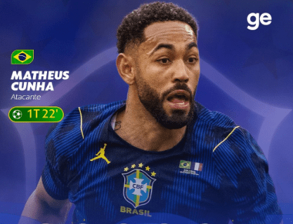 GOOOOOL DO BRASIL! Matheus Cunha marca o segundo gol do Brasil contra Haiti