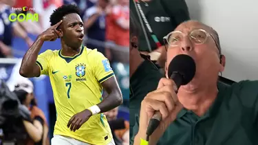 Galvão Bueno alcança marca histórica e narra o 100º gol do Brasil em&nbsp;Copas